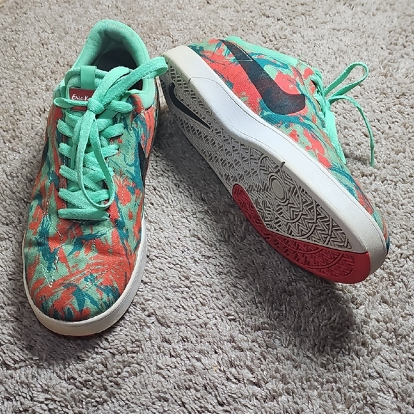 RARE Nike SB Eric Koston Lizard Camo Lucid Green Crimson Size 10.5 E1 - Picture 2 of 12